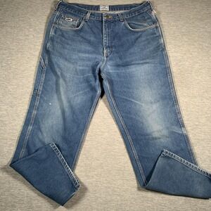Tyndale Jeans Mens 38x30 Blue Arc‎ Rated FR Flame Resistant Workwear USA Denim